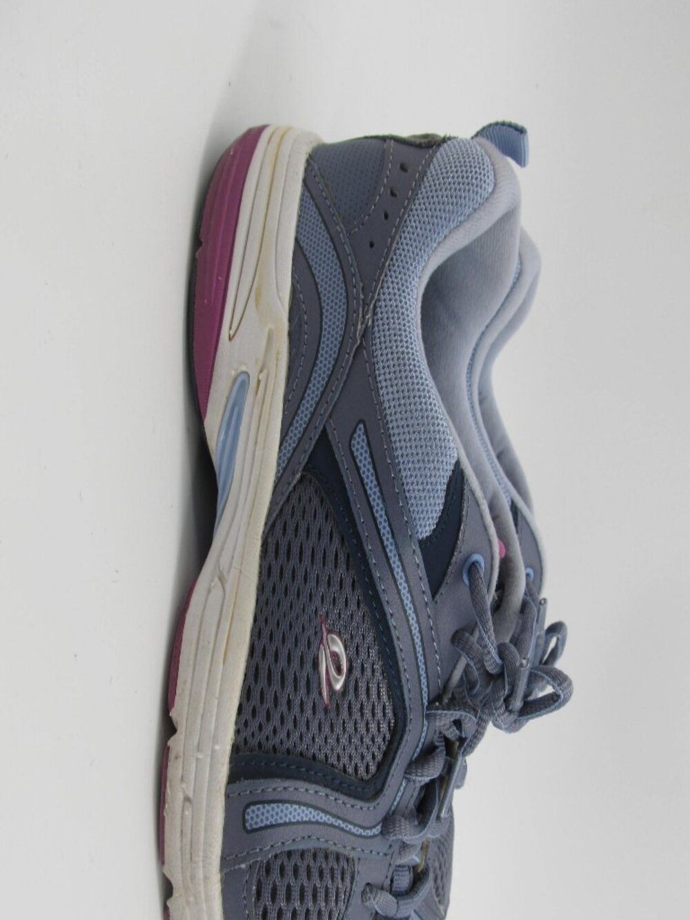 Easy Spirit SEZAMPER Sneakers Womens 8 M White Gray Walking Comfort Shoe - Picture 4 of 8
